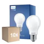 Multipack 10x Philips Master LED E27 Birne Fadenlampe Matt 3.4W 470lm - 922-927 Dim To Warm | Höchste Farbwiedergabe - Dimmbar - Ersatz Für 40W