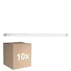 Multipack 10x Sylvania ToLEDo Superia T8 LED Röhre T8 (EM/Mains) Ultra Efficiency 22.2W 4100lm - 840 Kaltweiß | 150cm - Ersatz Für 58W