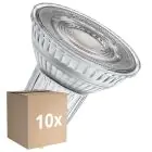 Multipack 10x Ledvance LED Reflektor GU10 PAR16 6.1W 575lm 60d - 927 Extra Warmweiß | Dimmbar - Ersatz Für 80W