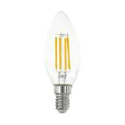 Eglo LED Kerze E14 Fadenlampe Klar 2.2W 470lm - 830 Warmweiß | Ersatz Für 40W