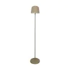 Eglo Stehlampe Mannera-L Aluminium Sanded 4W 440lm - 824-830-840 CCT | IP54 - 3-Stufen Dimmbar