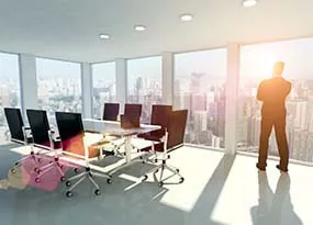 LED-Beleuchtung im Konferenzräume